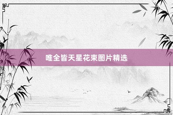 唯全皆天星花束图片精选